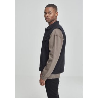Urban Classics - Denim Vest - schwarz 5XL