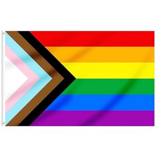 Fahne - Flagge - LGBTQ - Inter-Progressiv