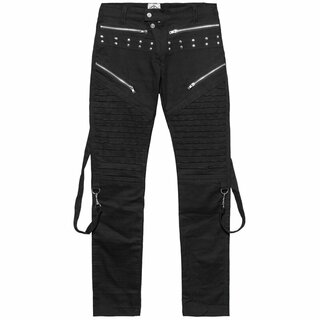 Black Pistol - Sew Pants Denim - schwarz