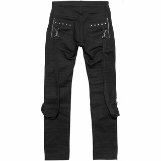 Black Pistol - Sew Pants Denim - schwarz