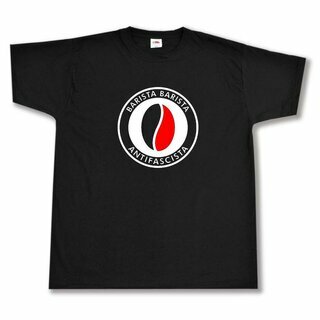 T-Shirt - Barista, Barista Antifascista 3XL