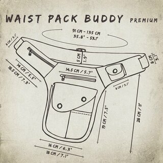 Grteltasche - Buddy Premium s