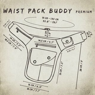 Gürteltasche - Buddy Premium