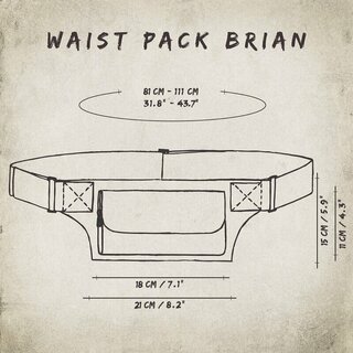 Gürteltasche - Brian