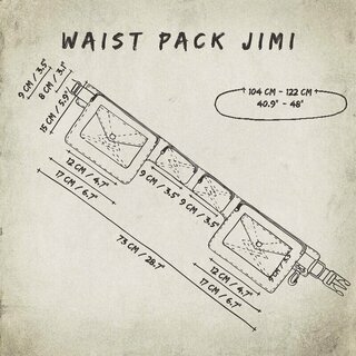 G�rteltasche - Jimi