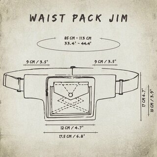 Gürteltasche - Jim