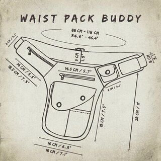 Grteltasche - Buddy XL