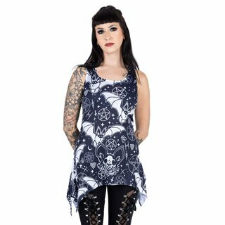 Heartless - Conjure Lace Panel Top M