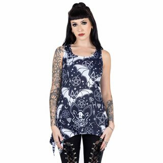 Heartless - Conjure Lace Panel Top XL