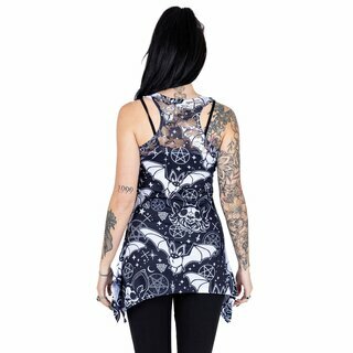 Heartless - Conjure Lace Panel Top XL