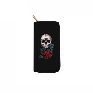 Geldbeutel Skull & Rose