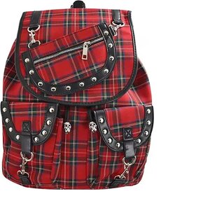 Rucksack - Tartan & Studs