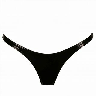 Patrice Catanzaro - S String - Lack - schwarz L