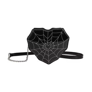 Tasche - Herz - Spiderweb - Lack