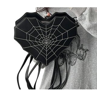 Handtasche - Herz - Spiderweb