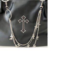 Tasche -  Cross and chains