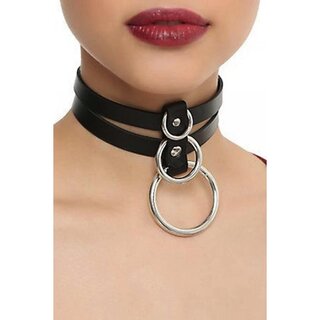 Halsband - 2 Straps und 3 Ringe