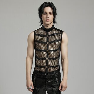 Punk Rave - Shoulder Zipper Top