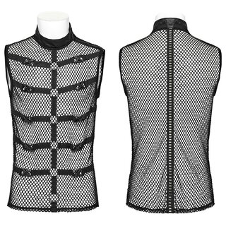 Punk Rave - Shoulder Zipper Top