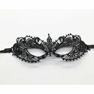 Maske aus Spitze - Augenmaske Katze