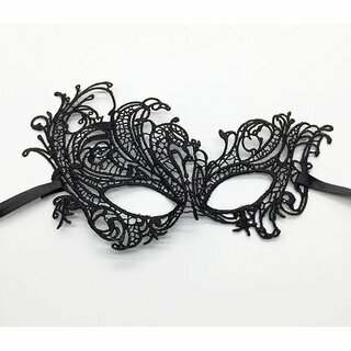 Maske aus Spitze - Augenmaske Katze