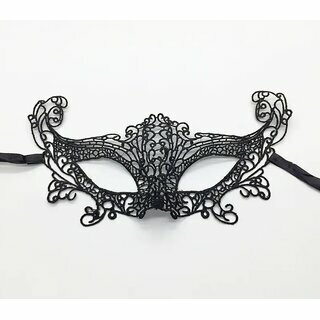 Maske aus Spitze - Augenmaske Katze