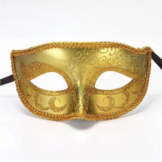 Venezianische Maske schwarz