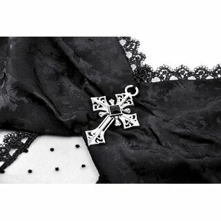 Dark in Love - Lace see-trough top L