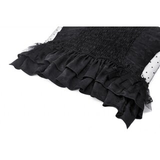Dark in Love - Lace see-trough top L