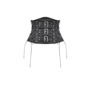 Dark in Love - Heavy metal unterbust corset