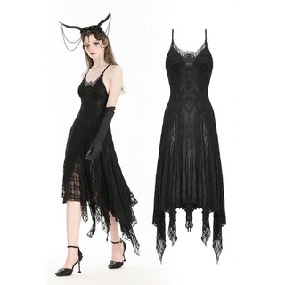 Dark in Love - Irregular Lace Dress