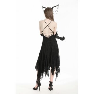 Dark in Love - Irregular Lace Dress