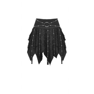 Dark in Love -  Irregular Midi-Skirt