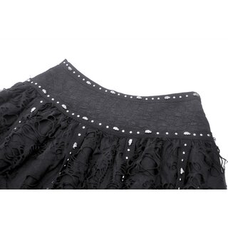 Dark in Love -  Irregular Midi-Skirt