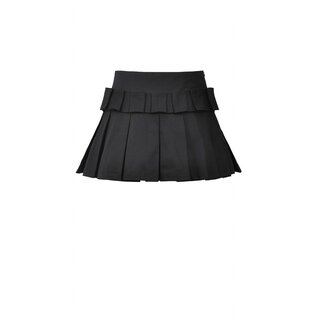 Dark in Love - Black Moto Skirt