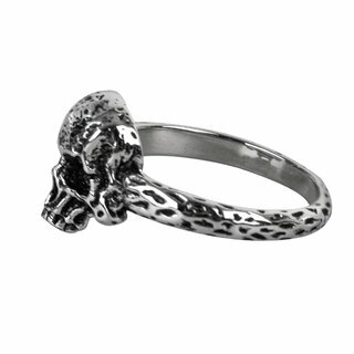 etNox - Edelstahlring - Little Skull 59