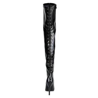 Erogance - Overknee Stiefel - S3063 - Lack - schwarz 44