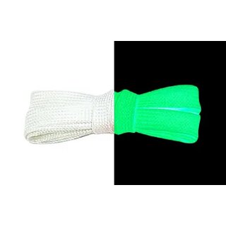 Schnrsenkel - 140 cm - glow in the dark hellgrn