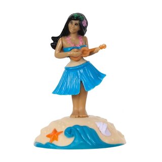 Solarfigur - Hula Ukulele grün