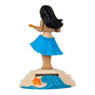 Solarfigur - Hula Ukulele grün