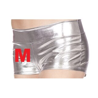Hot Pants -  Metallic silber M