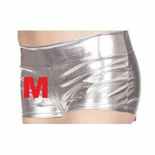 Hot Pants - silber M