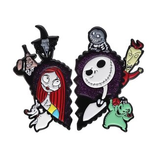 Metallpin Jack & Sally