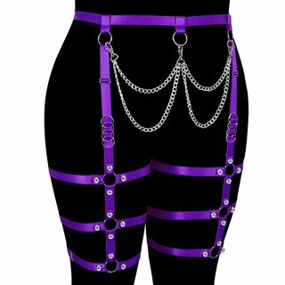 Harness  - Taille/Oberschenkel lila