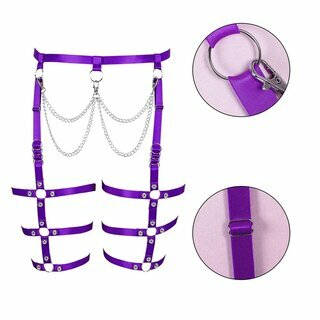 Harness  - Taille/Oberschenkel lila