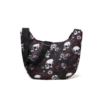 Tasche -  Flowers & Skulls VI