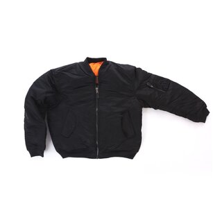 MMB - MA-1 Pilotenjacke Import - schwarz