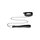 Ouch! - Diamantnieten-Halsband mit Leine