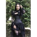 Burleska - Morgana underbust steel boned corset in black...