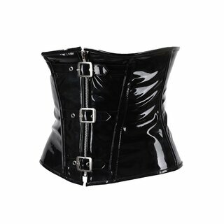 Azzazzinz - 3-Buckle Corsage PVC L